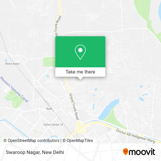 Swaroop Nagar map