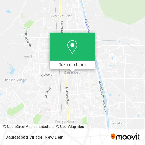 Daulatabad Village map