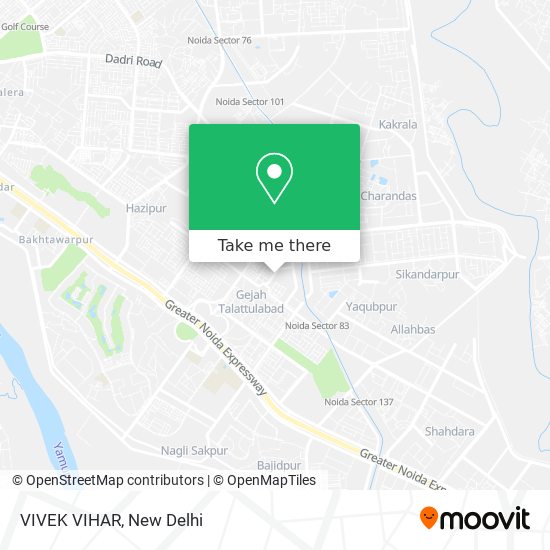 VIVEK VIHAR map