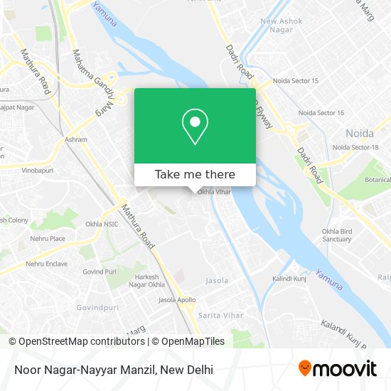 Noor Nagar-Nayyar Manzil map