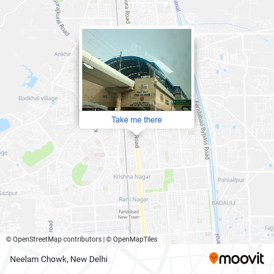 Neelam Chowk map