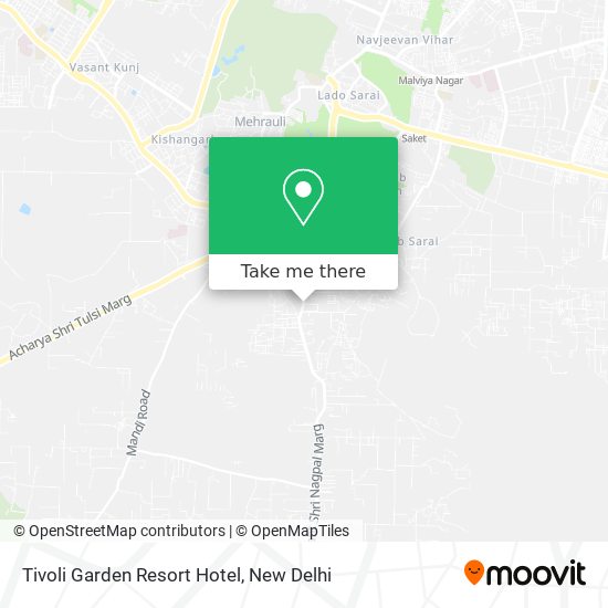 Tivoli Garden Resort Hotel map