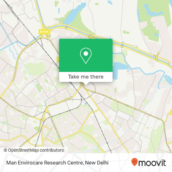 Man Envirocare Research Centre map