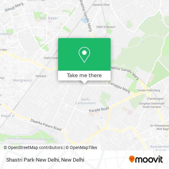 Shastri Park-New Delhi map