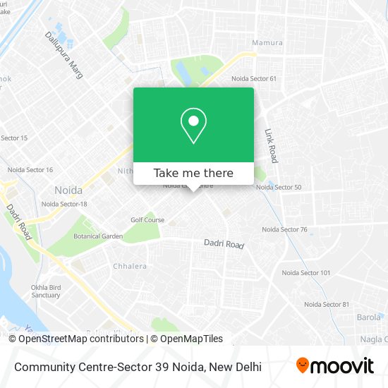 Community Centre-Sector 39 Noida map