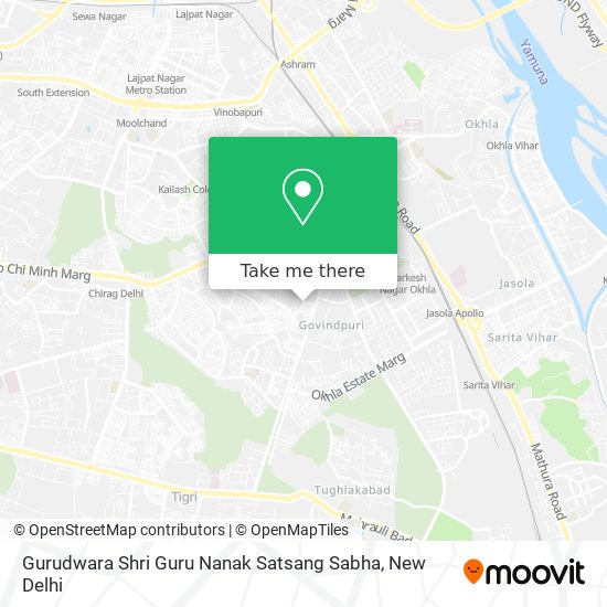 Gurudwara Shri Guru Nanak Satsang Sabha map