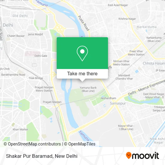 Shakar Pur Baramad map