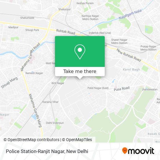 Police Station-Ranjit Nagar map