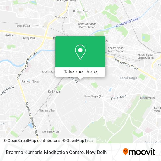 Brahma Kumaris Meditation Centre map