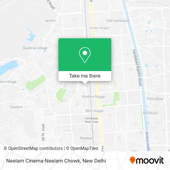 Neelam Cinema-Neelam Chowk map