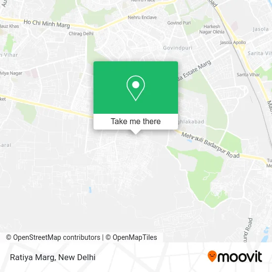 Ratiya Marg map