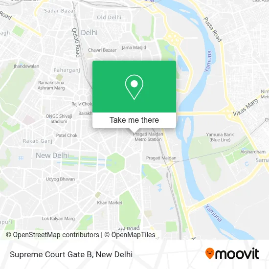 Supreme Court Gate B map