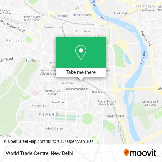 World Trade Centre map