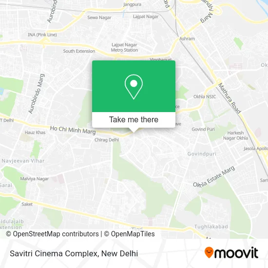 Savitri Cinema Complex map