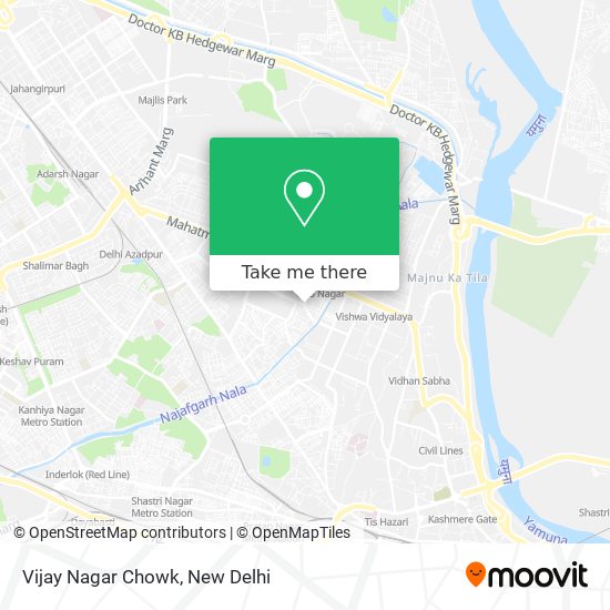 Vijay Nagar Chowk map