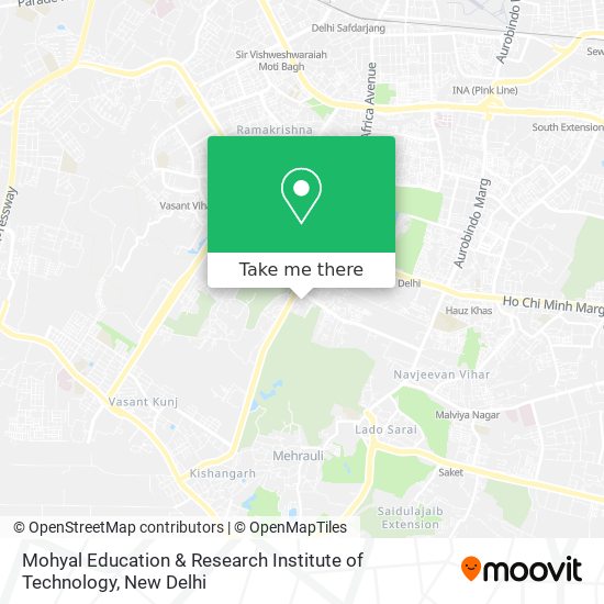 Mohyal Education & Research Institute of Technology map