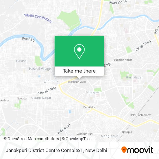 Janakpuri District Centre Complex1 map