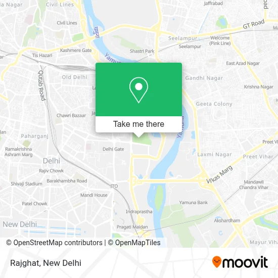 Rajghat map
