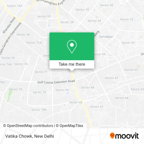 Vatika Chowk map