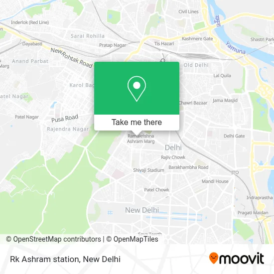 Rk Ashram station map