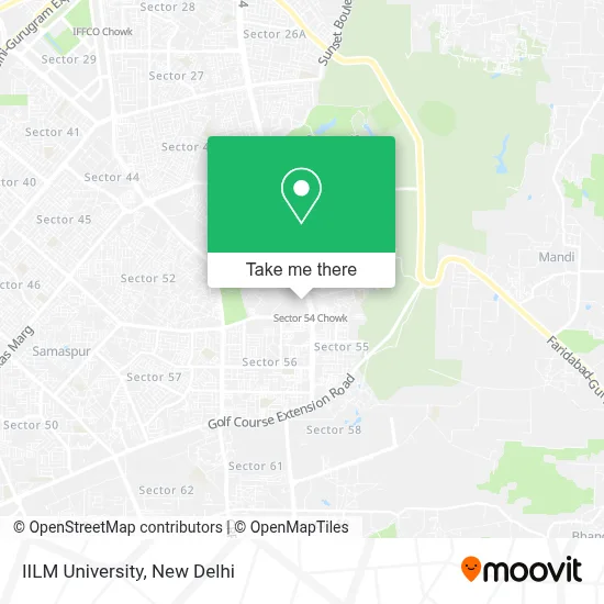 IILM University map
