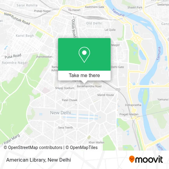American Library map