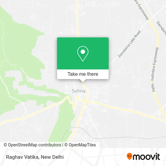 Raghav Vatika map