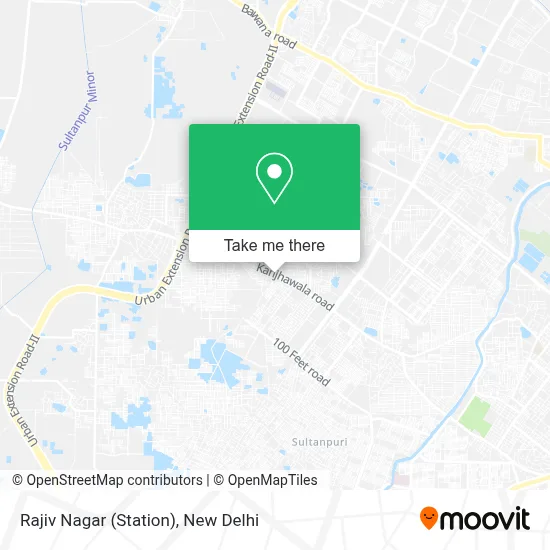 Rajiv Nagar (Station) map
