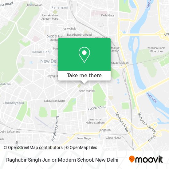 Raghubir Singh Junior Modern School map