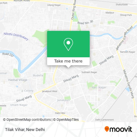 Tilak Vihar map