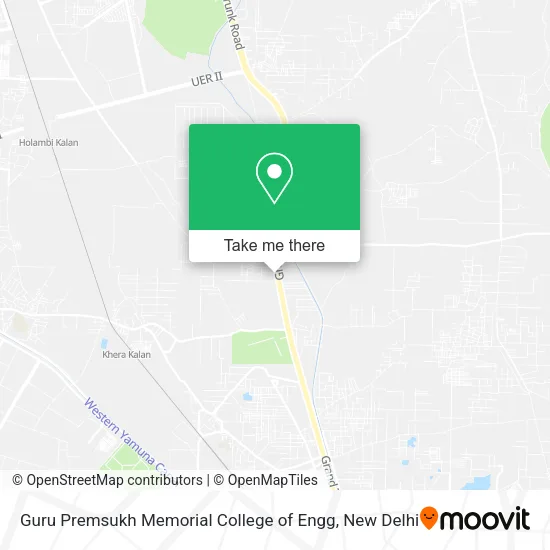 Guru Premsukh Memorial College of Engg map