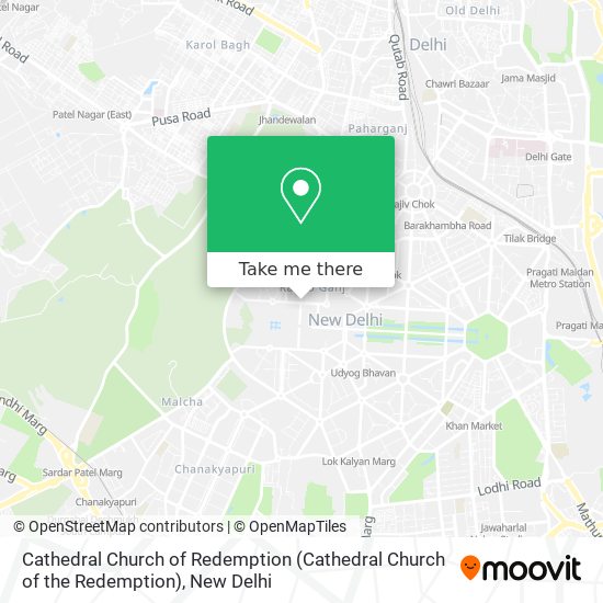 Cathedral Church of Redemption map