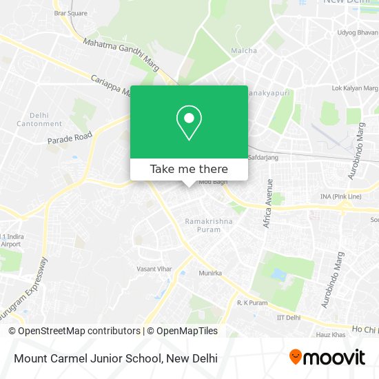 Mount  Carmel Junior School map