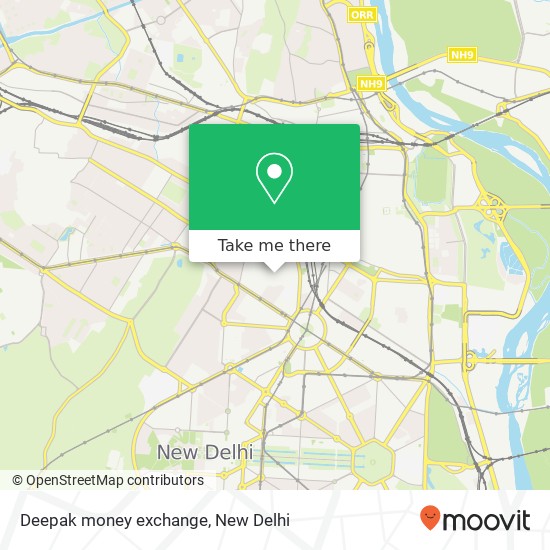 Deepak money exchange map