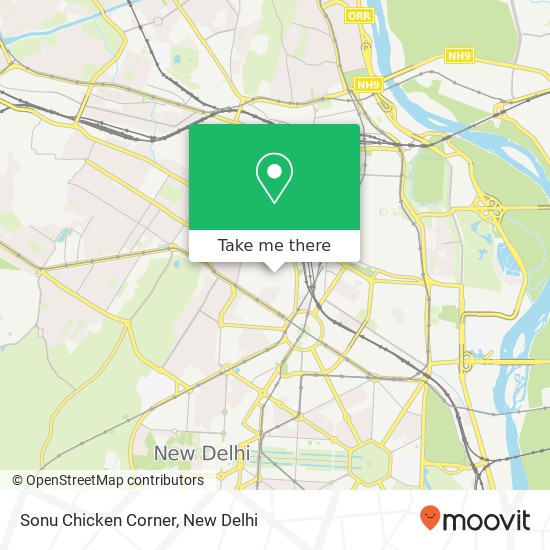 Sonu Chicken Corner map