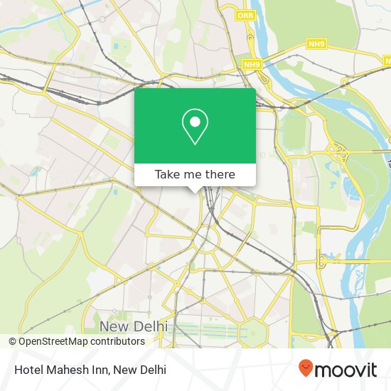 Hotel Mahesh Inn map