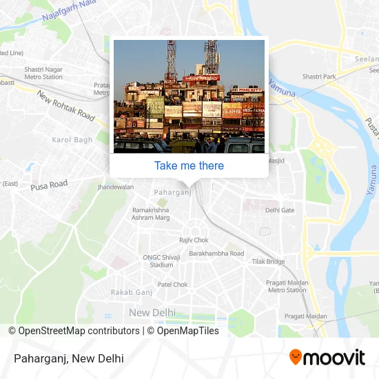 Paharganj map