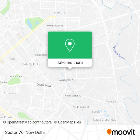 Sector 76 map