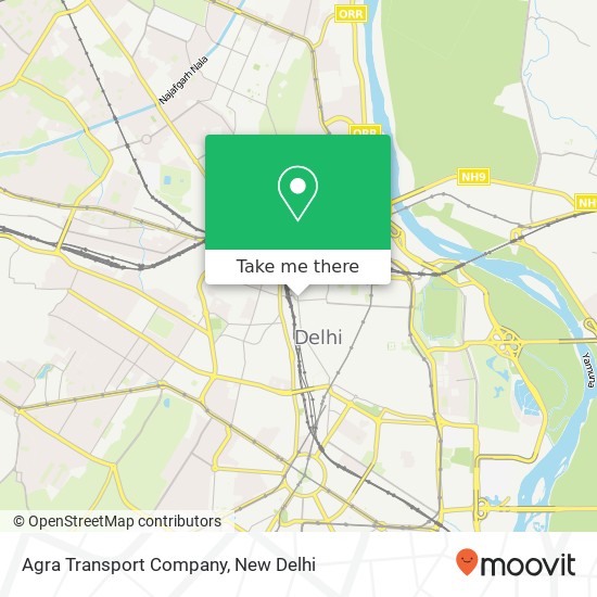 Agra Transport Company map