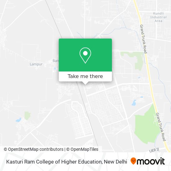 Kasturi Ram College of Higher Education map