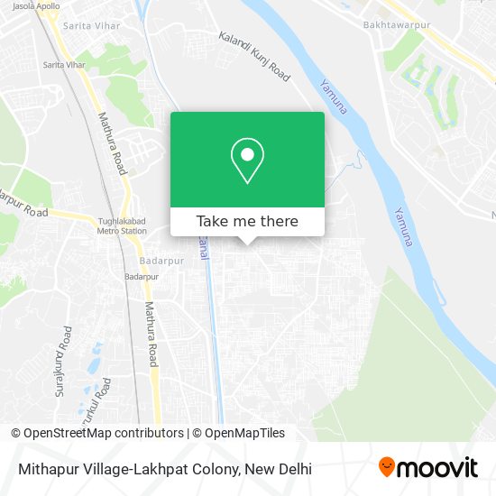 Mithapur Village-Lakhpat Colony map