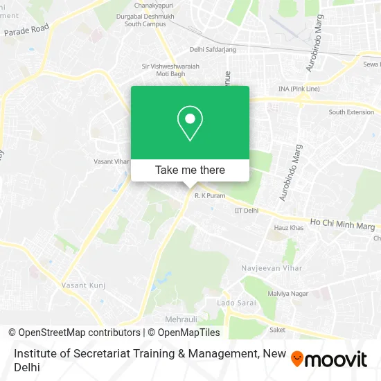 Institute of Secretariat Training & Management map