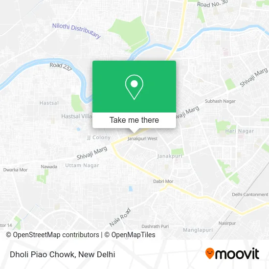 Dholi Piao Chowk map