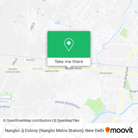 Nangloi Jj Colony (Nangloi Metro Station) map