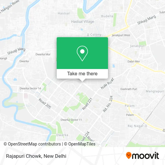 Rajapuri Chowk map