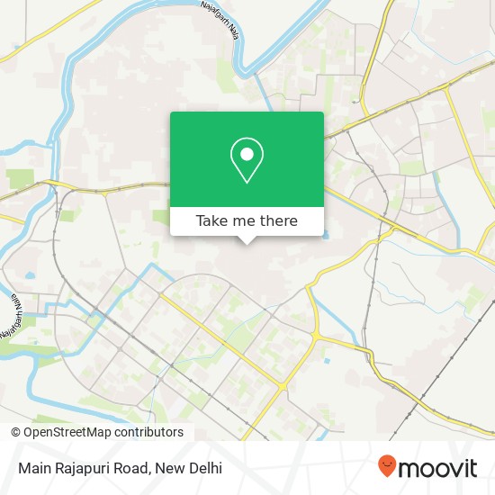 Main Rajapuri Road map