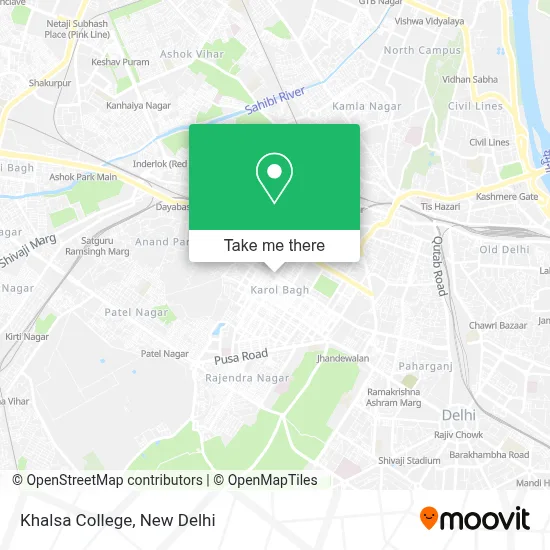 Khalsa College map
