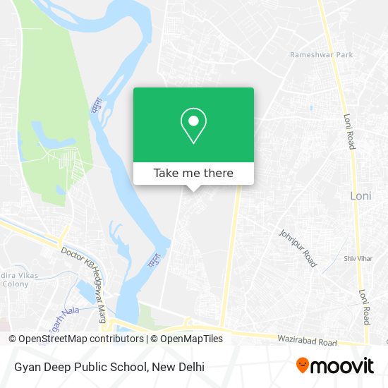 Gyan Deep Public School map