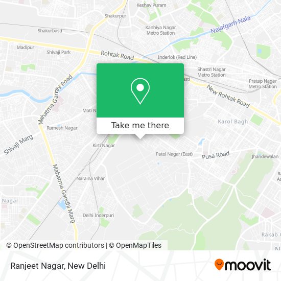 Ranjeet Nagar map