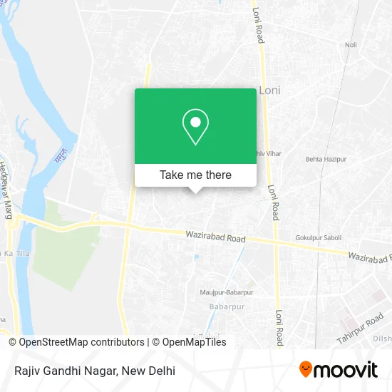 Rajiv Gandhi Nagar map